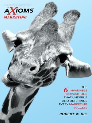 cover image of The AXIOMS of Marketing